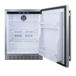 Summit ADA Height 24 Inch 4.2 Cu. Ft. Built-In Outdoor Refrigerator - SPR55OSADA - Image 5