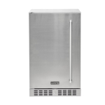 Coyote 21 Inch 4.1 Cu. Ft. Outdoor Rated Left Hinge Built-In Refrigerator - C121R-S-L