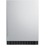 Summit 24-Inch 4.6 Cu. Ft. Commercial Outdoor Rated Compact Refrigerator  - Stainless Steel - SPR627OSCSS