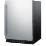 Summit 24-Inch 4.6 Cu. Ft. Commercial Outdoor Rated Compact Refrigerator  - Stainless Steel - SPR627OSCSS - Image 2