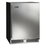 Perlick 24-Inch C-Series Stainless Steel Outdoor Refrigerator w/ Door Lock - Right Hinged - HC24RO-4-1RL