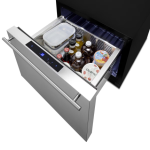 Summit Commercial 21 1/2-Inch 1.6 Cu. Ft. Built-In Drawer Refrigerator - Custom Panel Ready - FF1DSS - Image 6
