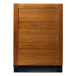 True 24 Inch 5.6 Cu. Ft. Left Hinge Outdoor Refrigerator - Overlay Ready - TUR-24-L-OP-C