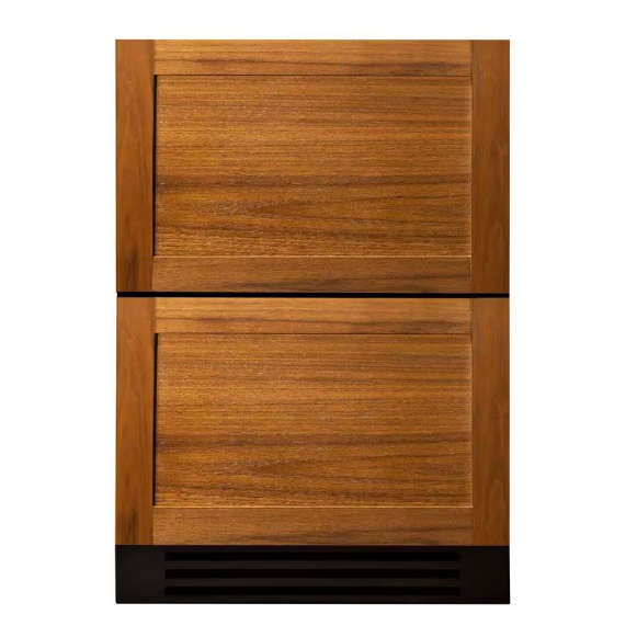 duttpack-38770 True 24 Inch 5.4 Cu. Ft. Outdoor Refigerator Drawer - Overlay Ready - TUR-24D-OP-C - Image 1