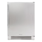 True 24 Inch 5.6 Cu. Ft. Right Hinge Refrigerator - Stainless Steel - TUR-24-R-SS-C