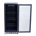 Summerset 15 Inch Outdoor Rated Fridge w/ Stainless Door - RFR-15S - Image 2