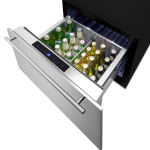 Summit Commercial 24-Inch 1.6 Cu. Ft. Built-In Drawer Refrigerator - Custom Panel Ready - FF1DSS24 - Image 7