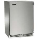 Perlick 24-Inch Signature Series Stainless Steel Outdoor Refrigerator w/ Door Lock - Left Hinged - HP24RO-4-1LL