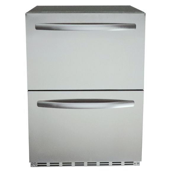 duttpack-38886 RCS 24-Inch 5.2 Cu. Ft. Outdoor Rated Dual Drawer Compact Refrigerator - REFR4 - Image 1