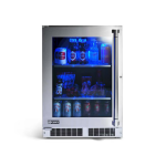Lynx 24-in 5.3 Cu. Ft. Outdoor Beverage Cooler w/ Lock - LN24REFG