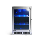 Lynx 24-in 5.3 Cu. Ft. Outdoor Beverage Cooler w/ Lock - LN24REFG - Image 5