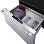 Summit 30 Inch 2.4 Cu. Ft. Convertible Drawer Refrigerator/Warming Cabinet - Custom Panel Ready - SPHC30 - Image 8