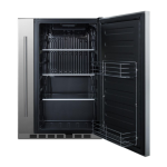 Summit 24-Inch 3.1 Cu. Ft. Shallow Depth Outdoor Compact Refrigerator W/ Slide-Out Storage Compartment - BCR19924 - Image 3
