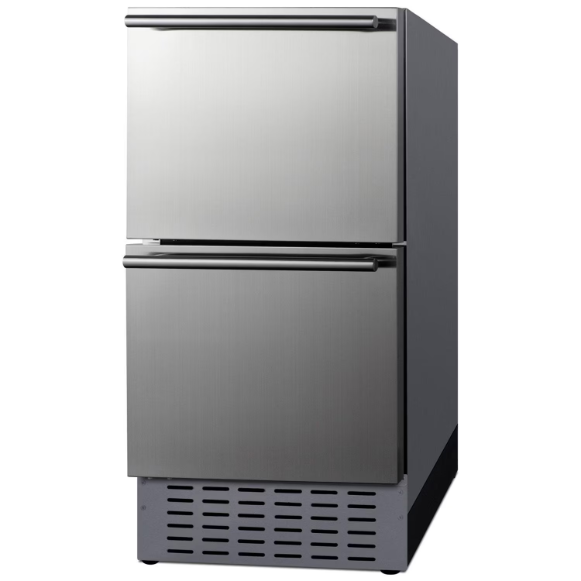 duttpack-39055 Summit 18-Inch 2-Drawer Refrigerator - SPR182DOSH34 - Image 1