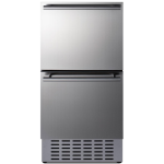 Summit 18-Inch 2-Drawer Refrigerator - SPR182DOSH34 - Image 2