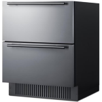 Summit 27-Inch 4.83 Cu. Ft. 2-Drawer All-Refrigerator, ADA Compliant - Custom Panel - SPR275OS2DADA - Image 2