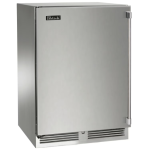 Perlick 24-Inch C-Series Stainless Steel Outdoor Refrigerator w/ Door Lock - Left Hinged - HC24RO-4-1LL