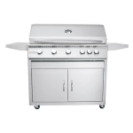 RCS Premier Series 40-Inch 5-Burner Propane Gas Grill With Rear Infrared Burner - RJC40ALPCK