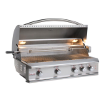 Blaze Professional LUX 44-in 4-Burner Built-In Propane Grill w/ Rotisserie- BLZ-4PRO-LP