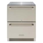 Alfresco PolarCore 24-in 5.67 Cu. Ft.  Outdoor 2 Drawer Refrigerator - AR-24D