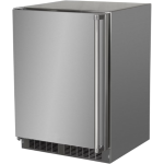 Marvel 24-Inch 5.1 Cu. Ft. Left Hinge Outdoor Rated Compact Refrigerator With Door Storage - MORE224SS51A