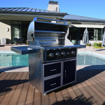 Wildfire Ranch Pro 36-in 3 Burner Propane Gas Grill - Black 304 SS - Image 2