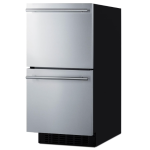 Summit 15-Inch ADA Compliant 2-Drawer Refrigerator - LADR1545