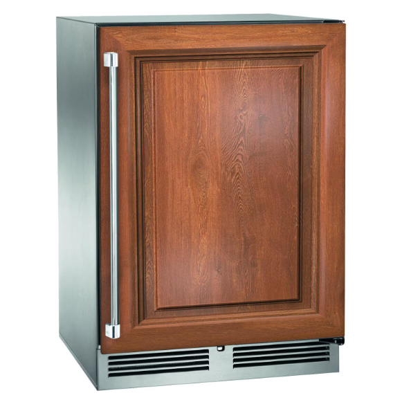 duttpack-39328 Perlick 24-Inch Signature Series Marine & Coastal Series Stainless Steel Panel Ready Outdoor Dual-Zone Refrigerator & Wine Reserve W/ Door Lock - Right Hinge - HP24CM-4-2RL - Image 1