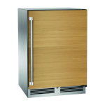 Perlick 24-Inch Signature Series Shallow Depth Marine & Coastal Series Stainless Steel Panel Ready Outdoor Refrigerator - Right Hinge - HH24RM-4-2R - Image 2