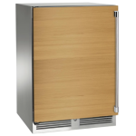 Perlick 24-Inch Signature Series Shallow Depth Marine & Coastal Series Stainless Steel Panel Ready Outdoor Refrigerator W/ Door Lock - Left Hinge - HH24RM-4-2LL - Image 2