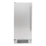 True 15 Inch 3.14 Cu. Ft. Left Hinge Outdoor Refigerator - Stainless Steel - TUR-15-L-SS-C
