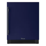 True ADA Height 24 Inch 5 Cu. Ft. Right Hinge Outdoor Refrigerator - Cobalt w/ Pewter Handles - TURADA-24-RS-A~078-H05