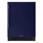 True 24 Inch 5.6 Cu. Ft. Right Hinge Outdoor Refrigerator - Cobalt w/ Pewter Handles - TUR-24-R-OP-C~DSK-078-H05