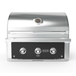 Wildfire Ranch Pro 30-in 2 Burner Propane Gas Grill - Black 304 SS - Image 3
