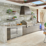 True ADA Height 24 Inch 5 Cu. Ft. Right Hinge Undercounter Outdoor Refrigerator - Overlay Ready - TURADA-24-RS-A~O - Image 2