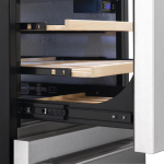 NewAir 24-Inch 4.1 Cu. Ft. Built-in 20 Bottle & 80 Can Dual Drawer Wine & Beverage Fridge - NOF100SS00 - Image 10