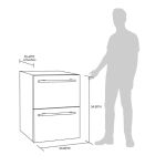 NewAir 24-Inch 4.1 Cu. Ft. Built-in 20 Bottle & 80 Can Dual Drawer Wine & Beverage Fridge - NOF100SS00 - Image 17