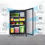 NewAir 24 Inch 160 Can Right Hinge Commercial Built-in Outdoor Beverage Cooler - Stainless Steel - NCR053SS00 - Image 6