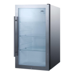 Summit Commercial 19-Inch 3.1 Cu. Ft. Shallow Depth Outdoor Rated Beverage Cooler - Stainless Steel Cabinet - SPR489OSCSS - Image 2