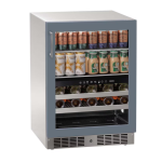 Marvel Essential 24-in 4.8 Cu. Ft. Dual-Zone Beverage Center w/ Panel Ready Glass Door - MRBD224-IG31A
