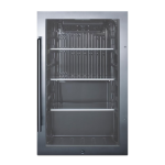 Summit 19-Inch 3.1 Cu. Ft. ADA Compliant Shallow Depth Outdoor Compact Beverage Cooler - SCR1932BADA