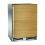 Perlick 24-Inch Signature Series Shallow Depth Stainless Steel Panel Ready Outdoor Beverage Center - Right Hinged - HH24BO-4-2R - Image 2