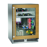 Perlick 24-Inch Signature Series Shallow Depth Stainless Steel Panel Ready Glass Door Outdoor Beverage Center - Right Hinged - HH24BO-4-4R - Image 2