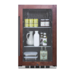 Summit 19-Inch 3.1 Cu. Ft. Panel Ready Shallow Depth Outdoor Compact Beverage Cooler - SCR1932BPNR - Image 3