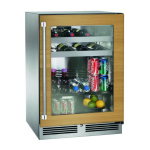 Perlick 24-Inch Signature Series Shallow Depth Marine & Coastal Series Stainless Steel Panel Ready Glass Door Outdoor Beverage Center - Right Hinge - HH24BM-4-4R - Image 2