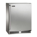 Perlick 24-Inch Signature Series Shallow Depth Marine & Coastal Series Stainless Steel Outdoor Beverage Center - Right Hinge - HH24BM-4-1R