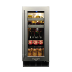 Kalamazoo Signature 15 Inch Outdoor Beverage Center - Right Hinge - Lock - Marine-Grade - K-HP15BO-4-3RL-M6