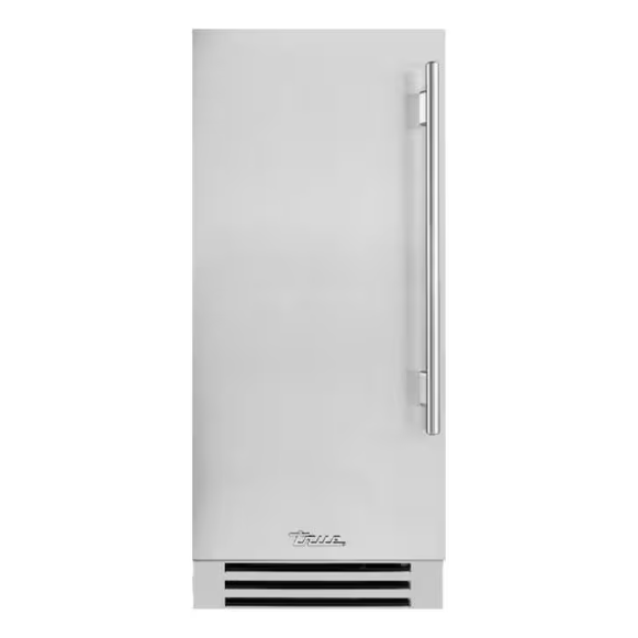 duttpack-40013 True 15 Inch 85 Lb. Left Hinge Outdoor Ice Maker - Stainless Steel - TUI-15-L-SS-D - Image 1