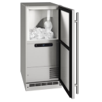 U-Line 15-Inch 55 Lb. Outdoor Rated Clear Ice Maker w/ Pump - Stainless Steel - UOCP115-SS01B - Image 2