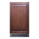 Summit ADA Height 18 Inch 60 Lb. Outdoor Clear Icemaker - Panel Ready - BIM182OSADAIF - Image 6